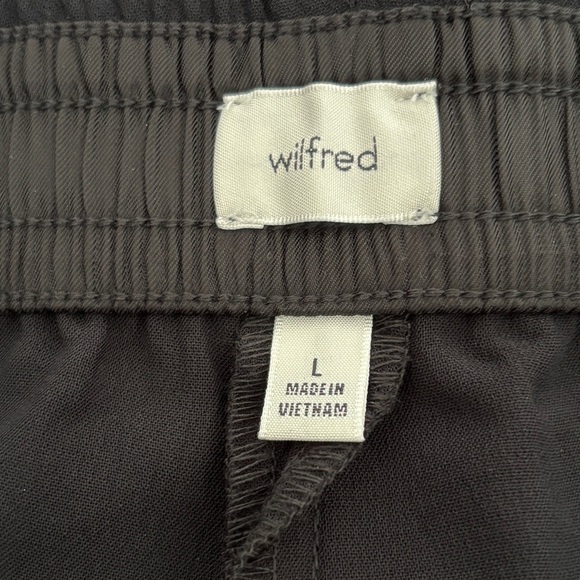 ARITZIA Wilfred Highlight Cargo Short L Large Black Shorts New NWT - Picture 6 of 13
